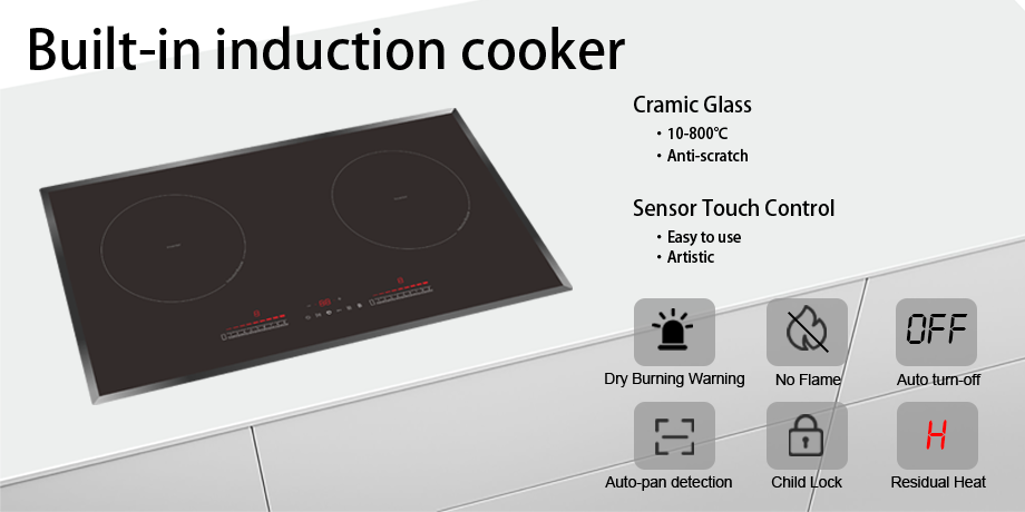 2 Burner Induction Cooktop