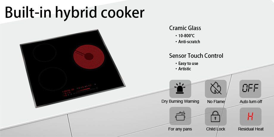 Built-in Induction Ceramic Cooker